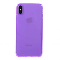Carcasă din plastic moale, pentru iPhone XS Max - violet