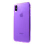 Carcasă din plastic moale, pentru iPhone XS Max - violet