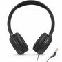 Căști JBL TUNE 500 cu conector jack 3,5 mm pentru Dispozitive Apple - negru