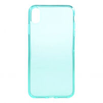 Carcasă din plastic moale, pentru iPhone XS Max - turcoaz