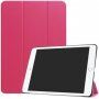 Husă din piele PU, cu funcție de adormire, pentru iPad 9,7" (2017/2018) - fucsia