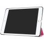Husă din piele PU, cu funcție de adormire, pentru iPad 9,7" (2017/2018) - fucsia