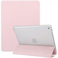 Smart husă cu suport și spațiu pentru Apple Pencil pentru iPad 9,7" (2017/2018) / Air 1 / 2 / Pro 9,7" - roz