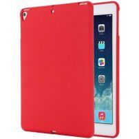 Husă din silicon mat pentru iPad 9,7" (2017/2018) / Air 1 / 2 / Pro 9,7" - roșu
