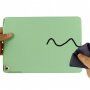 Husă din silicon mat pentru iPad 9,7" (2017/2018) / Air 1 / 2 / Pro 9,7" - verde