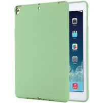 Husă din silicon mat pentru iPad 9,7" (2017/2018) / Air 1 / 2 / Pro 9,7" - verde