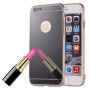 Carcasă protecţie tip oglindă, pentru iPhone 6 / 6S - neagră