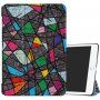 Husă cu funcție sleep, pentru iPad 9,7" (2017/2018) - model abstract