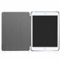 Husă din piele PU, cu funcție de adormire, pentru iPad 9,7" (2017/2018) - alb