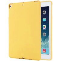 Husă din silicon mat pentru iPad 9,7" (2017/2018) / Air 1 / 2 / Pro 9,7" - galben