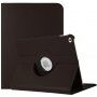 Carcasă de protecție rotativă la 360°, pentru iPad 9,7" (2017/2018) / Air 1 / 2 / Pro 9,7" - maro închis