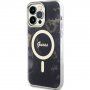 Guess Marble IML husă cu MagSafe pentru iPhone 14 Pro Max - negru