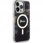 Guess Marble IML husă cu MagSafe pentru iPhone 14 Pro Max - negru