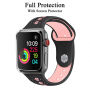 Husă cu protecție pentru ecran pentru Apple Watch 40mm - transparentă