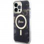 Guess Marble IML husă cu MagSafe pentru iPhone 13 Pro Max - negru