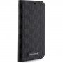 Karl Lagerfeld Saffiano Monogram husă flip pentru iPhone 11 - negru