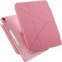 UNIQ Camden carcasă cu suport origami pentru iPad 10,9" (2022) / 11" (2025) - roz