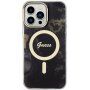 Guess Marble IML husă cu MagSafe pentru iPhone 13 Pro Max - negru