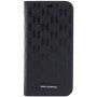 Karl Lagerfeld Saffiano Monogram husă flip pentru iPhone 13 Pro Max - negru