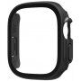 Spigen Thin Fit carcasă cu sticlă securizată pentru Apple Watch Ultra 49mm - negru