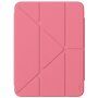 UNIQ Camden carcasă cu suport origami pentru iPad 10,9" (2022) / 11" (2025) - roz