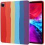 Carcasă din silicon pentru iPad Pro 12,9" (2018-2022) - curcubeu
