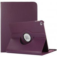 Carcasă de protecție rotativă la 360°, pentru iPad 9,7" (2017/2018) / Air 1 / 2 / Pro 9,7" - violet