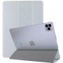 Carcasă din mătase cu funcție de adormire pentru iPad Pro 12,9" (2018-2022) - argintiu