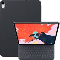 Husă magnetică originală Apple Smart Keyboard Folio, cu tastatură UK internațională, pentru iPad Pro 12,9" (2018) - gri închis