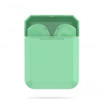 InPods 2 căști bluetooth wireless cu carcasă de încărcare pentru Dispozitive Apple - verde