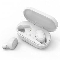 TWS-M1 căști bluetooth wireless cu carcasă de încărcare pentru Dispozitive Apple - alb