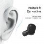 TWS-M1 căști bluetooth wireless cu carcasă de încărcare pentru Dispozitive Apple - alb
