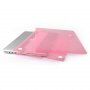 Husă transparent lucioasă pentru MacBook Pro 13" (A1425 / A1502) - roz
