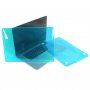 Husă transparent lucioasă pentru MacBook Pro 15" (A1398) - albastru