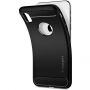 Carcasă Spigen Rugged Armor, pentru Apple iPhone XR - negru