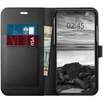 Husă Spigen Wallet S, pentru Apple iPhone XR - negru
