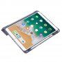 Carcasă cu partea din spate transparentă și suport origami pentru iPad 10,2" (2019-2021) / Air 3 (2019) / Pro 10,5" - negru