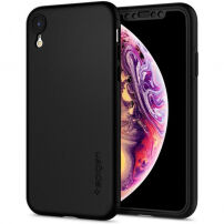 Carcasă Spigen Thin Fit 360, pentru Apple iPhone XR - negru