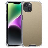 Carcasă cu suprafață oglindă pentru iPhone 14 - auriu