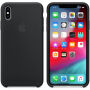 Carcasă originală Apple, din silicon, pentru iPhone XS Max - negru