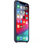 Carcasă originală Apple, din silicon, pentru iPhone XS Max - albastru nocturn
