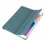 Carcasă cu suport origami și spațiu pentru Apple Pencil pentru iPad 10,2" (2019-2021) / Air 3 (2019) / Pro 10,5" - petrol