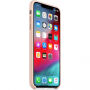 Carcasă originală Apple, din silicon, pentru iPhone XS Max - roz nisipiu