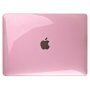 Husă transparent lucioasă pentru MacBook Pro 13" (A1706 / A1708 / A1989 / A2159) - roz