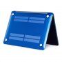 Husă transparent lucioasă pentru MacBook Air 13" (A1237 / A1304 / A1369 / A1466) - albastru închis
