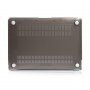 Husă transparent lucioasă pentru MacBook Air 13" (A1237 / A1304 / A1369 / A1466) - gri