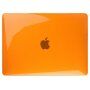 Husă transparent lucioasă pentru MacBook Pro 13" (A2251 / A2289 / A2338) - portocaliu