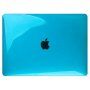 Husă transparent lucioasă pentru MacBook Pro 15" (A1398) - albastru