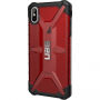 Husă UAG Plasma, pentru iPhone XS Max - roşu