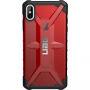 Husă UAG Plasma, pentru iPhone XS Max - roşu